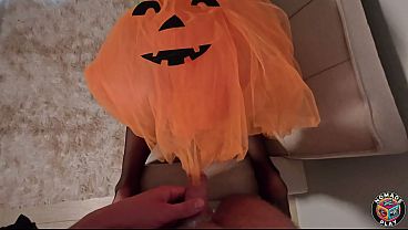 Spooky Squirt Session: Halloween Geyser on Sofa