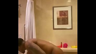 My chubby hot babe missed my dick and came back for it. You can see the happiness in her face