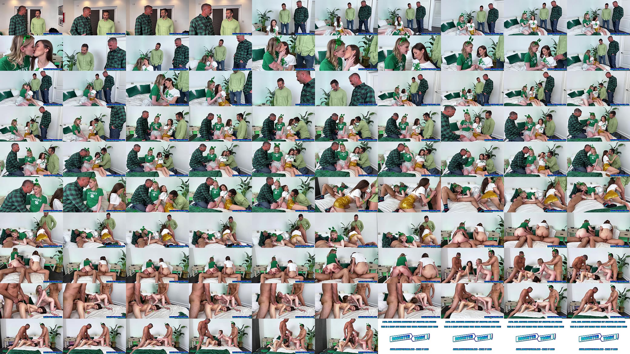 Melody Marks and Maya Woulfe gets aroused and eager to see what their stepdads Charles and Donnie do next 预览图