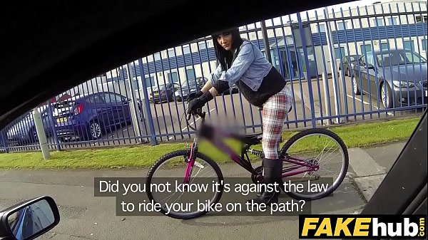 Download Video - Fake Cop Hot cyclist with big tits and sweet ass