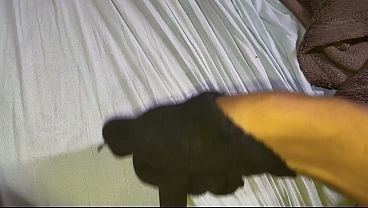 Putting it in the little ass