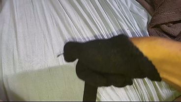 Putting it in the little ass
