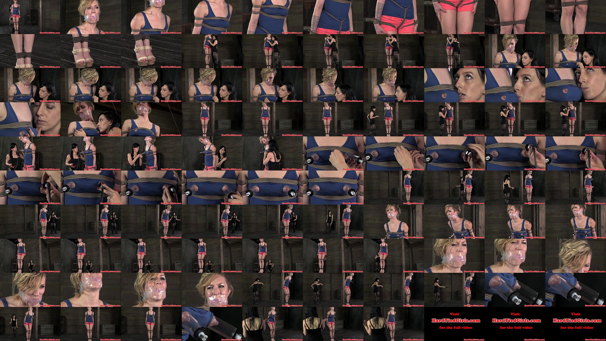 Lezdom domina nipple punishes tall sub 预览图