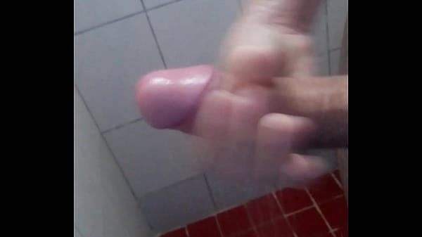 Jerking off in the shower