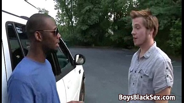 BlacksOnBoys -Gay Interracial Bareback Fuck Sce...
