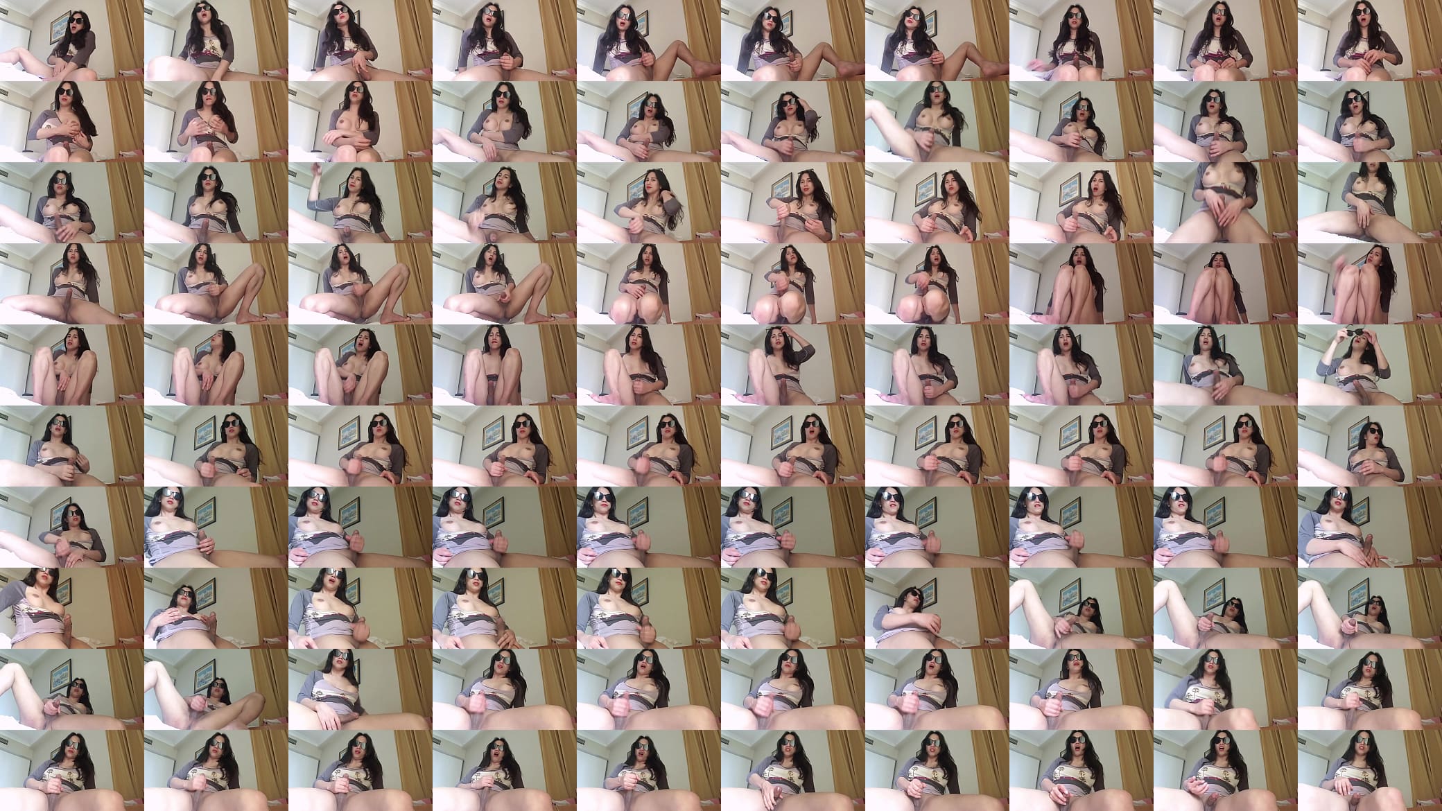 amazing sexy asian shemale masturbation with cumshot 预览图