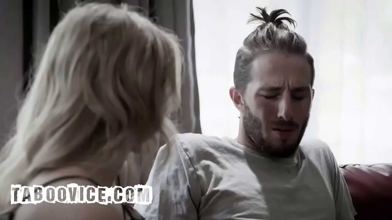 Horny Stepaunt Threatens To Kick Out Of House Her Stepnephew Unless He Fucks Her Good