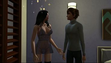 Asian Trans gets Fucked by Teen with Huge Cock [Futa] Sims 4 | Episode 9
