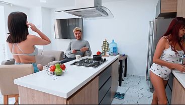 My neighbor wants my huge cock, even though my wife is home - Tommy Santo