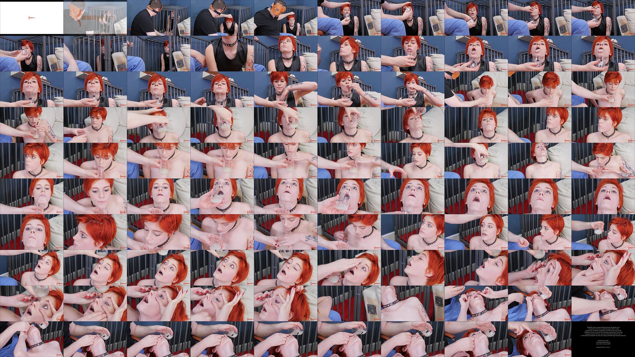 Redhead Slut Ava Little Plays With 30 Loads Of Cum 预览图