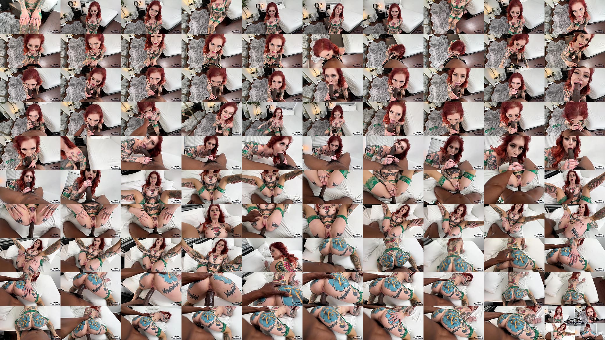 Redhead Loveless Tried her First Big Black Cock Isiah Maxwell 预览图