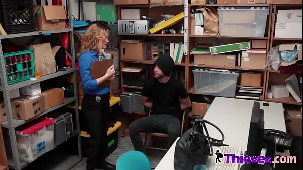 Big jug MILF mounting a criminal boner at the office