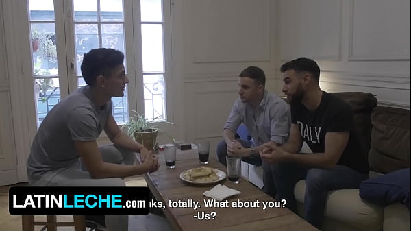 Download Video - Horny Stud Jonas Matt Takes Rodrigo El Santos Huge Latin Cock While His BF Is Watching - Latin Leche