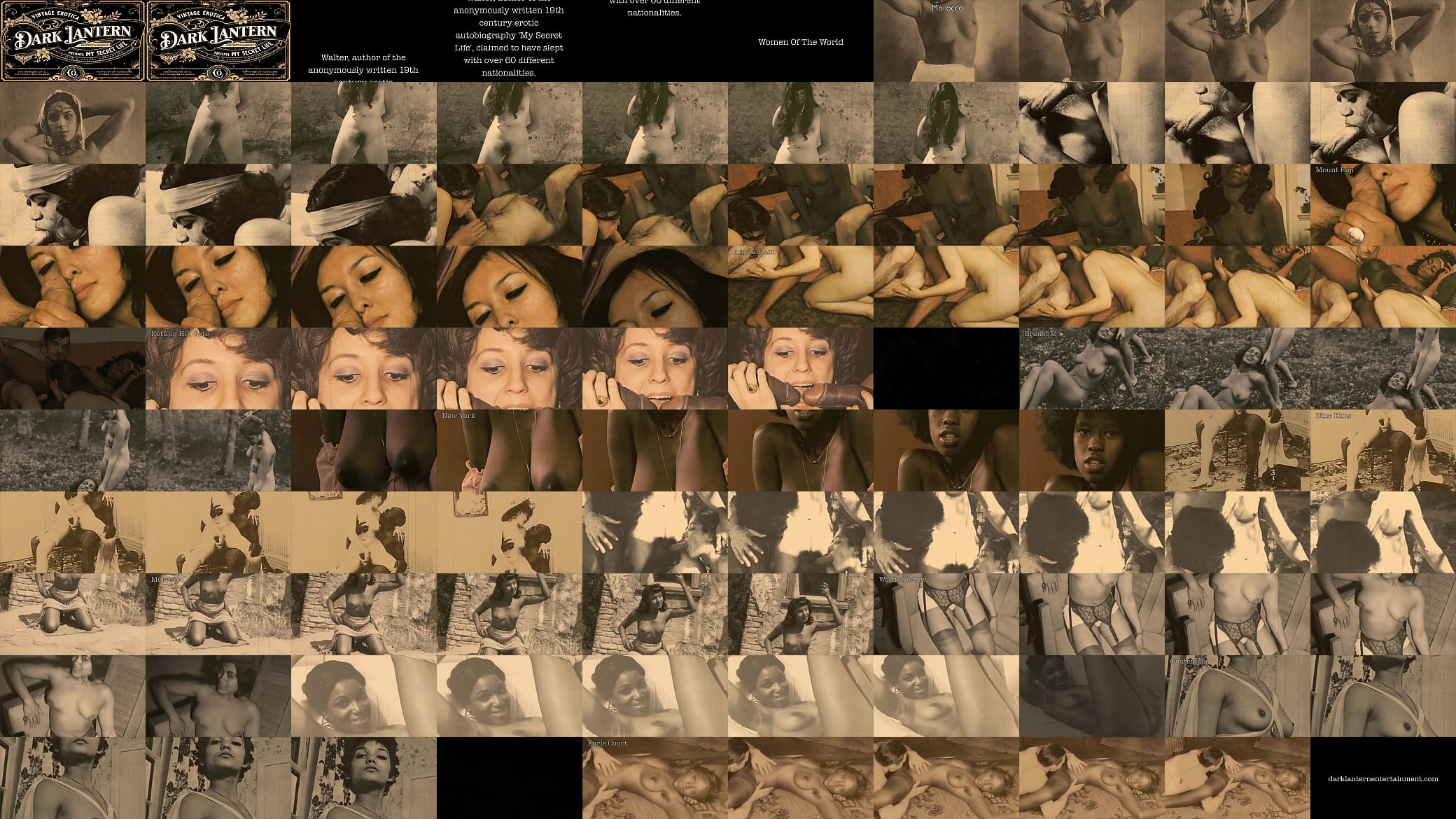 Dark Lantern Entertainment presents &#039;Vintage Women Of The World&#039; from My Secret Life, The Erotic Confessions of a Victorian English Gentleman 预览图