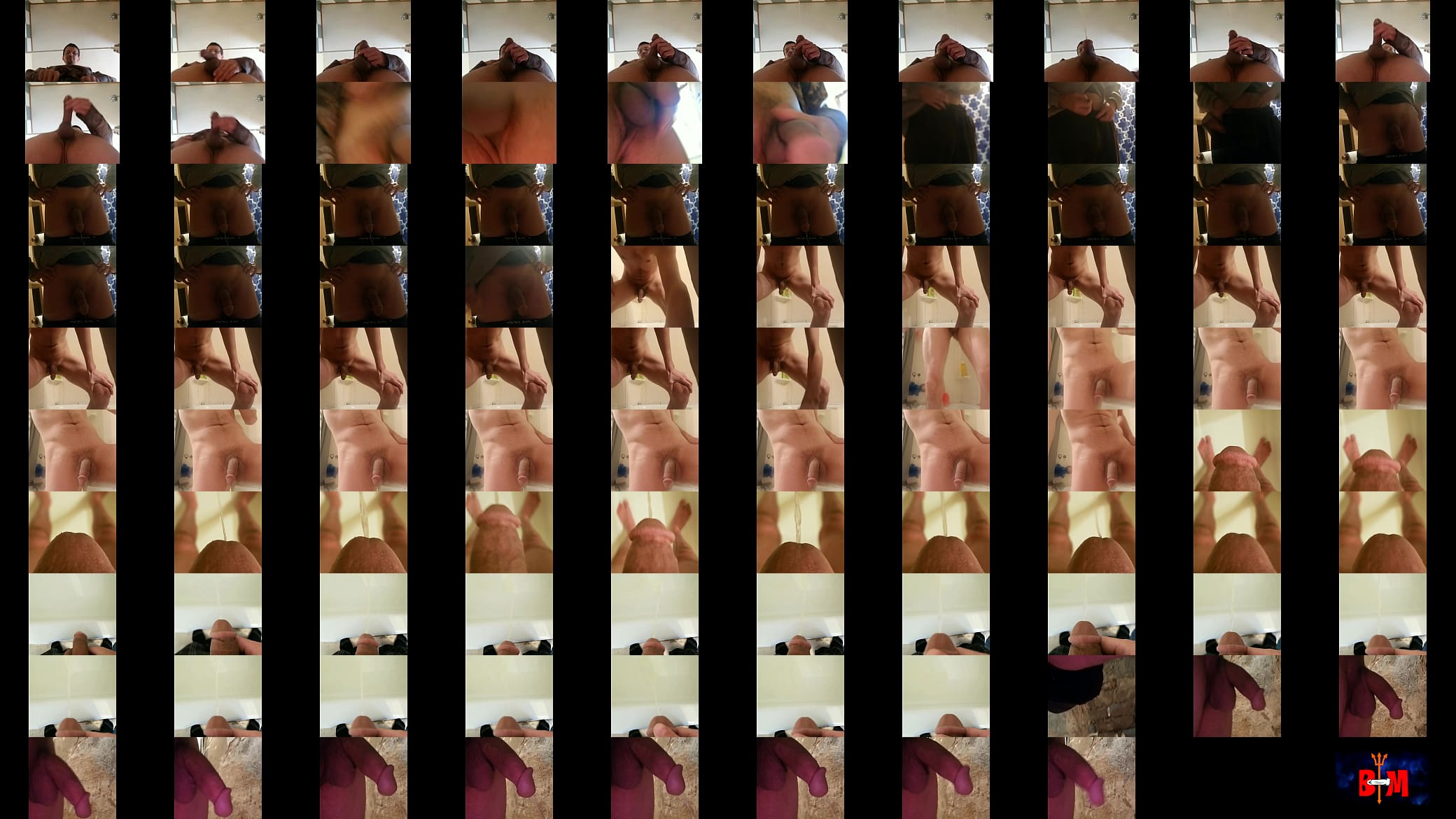 Btm&#039;s fat cock pissing compilation 1 预览图
