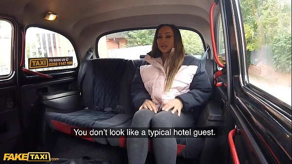 Fake Taxi Aussie body builder Aubrey Black gets her big tits sucked