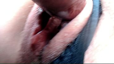 Amateur Pussy Fucking of Step-Sis Sweet Wet Teen - Close Up