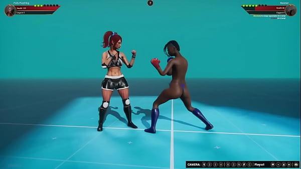Polly Plaything VS Boomer (Naked Fighter 3D)