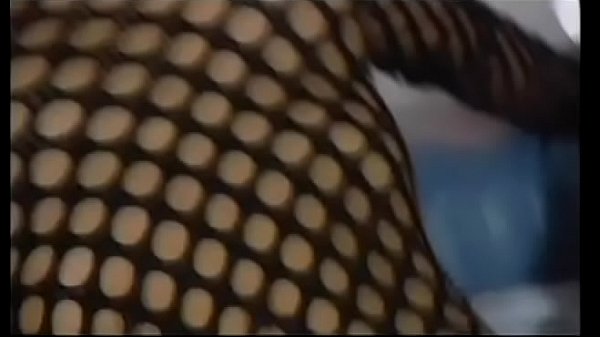 Gorgeous blonde in fishnet gets the fuck of her life
