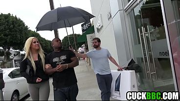 Hot Blonde Wife Screwed By Black Bull Ifo Cuckold Hubby