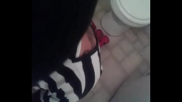 Sparkle sucking on black dick in the bathroom