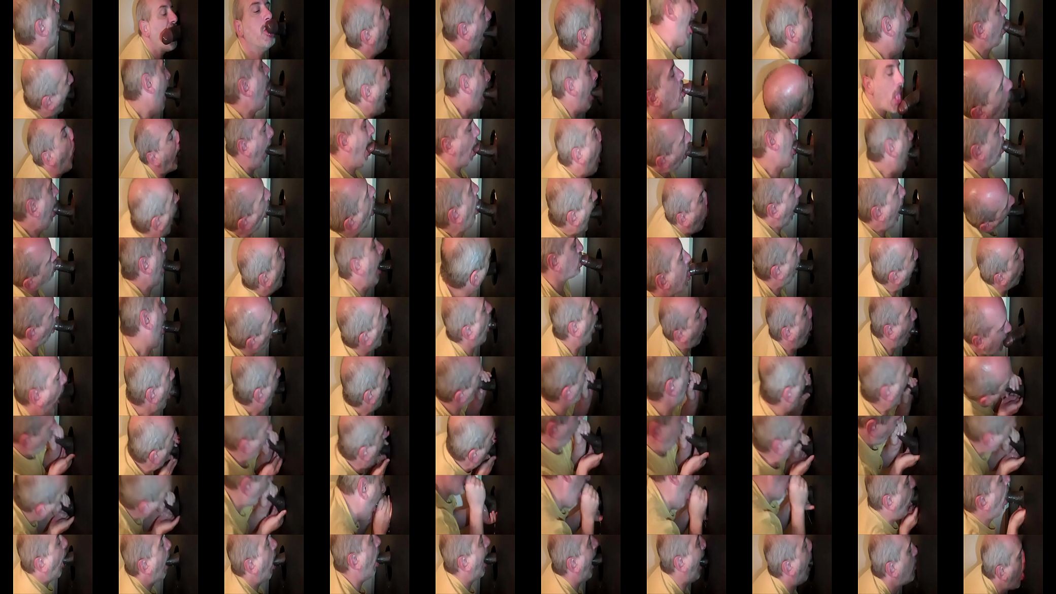 Draining Black Cock At The Gloryhole 预览图