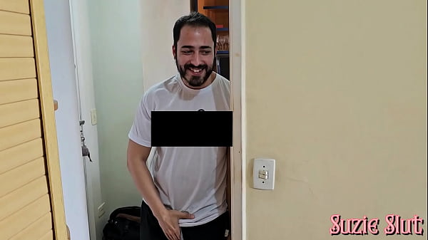 My friend started sucking me, but my friend arrived in time to fuck the pussy and ass of the two naughty whores