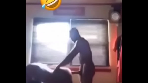 African guy bangs on his girl roughly,After eat...