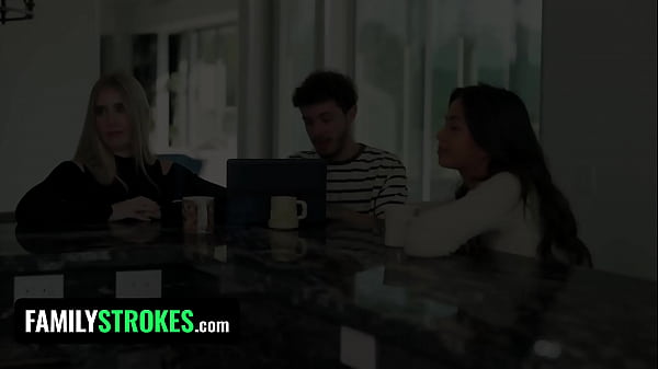 Download Video - Naughty StepMother Helps Her Stepson And His Gorgeous Girlfriend Shoot More Content For TeamSkeet