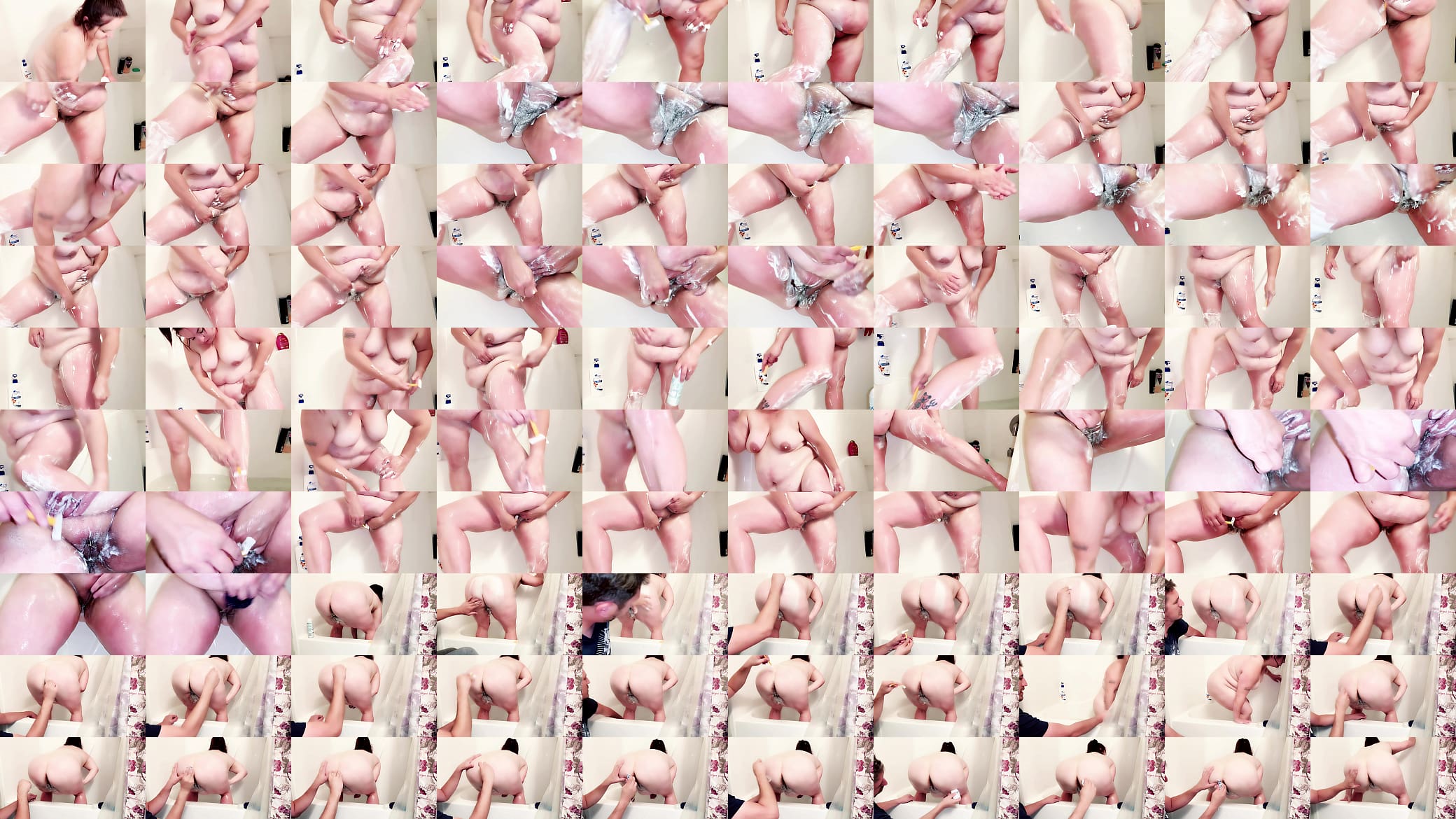 Leg Pussy and Ass Shaving Shower - Remastered 预览图