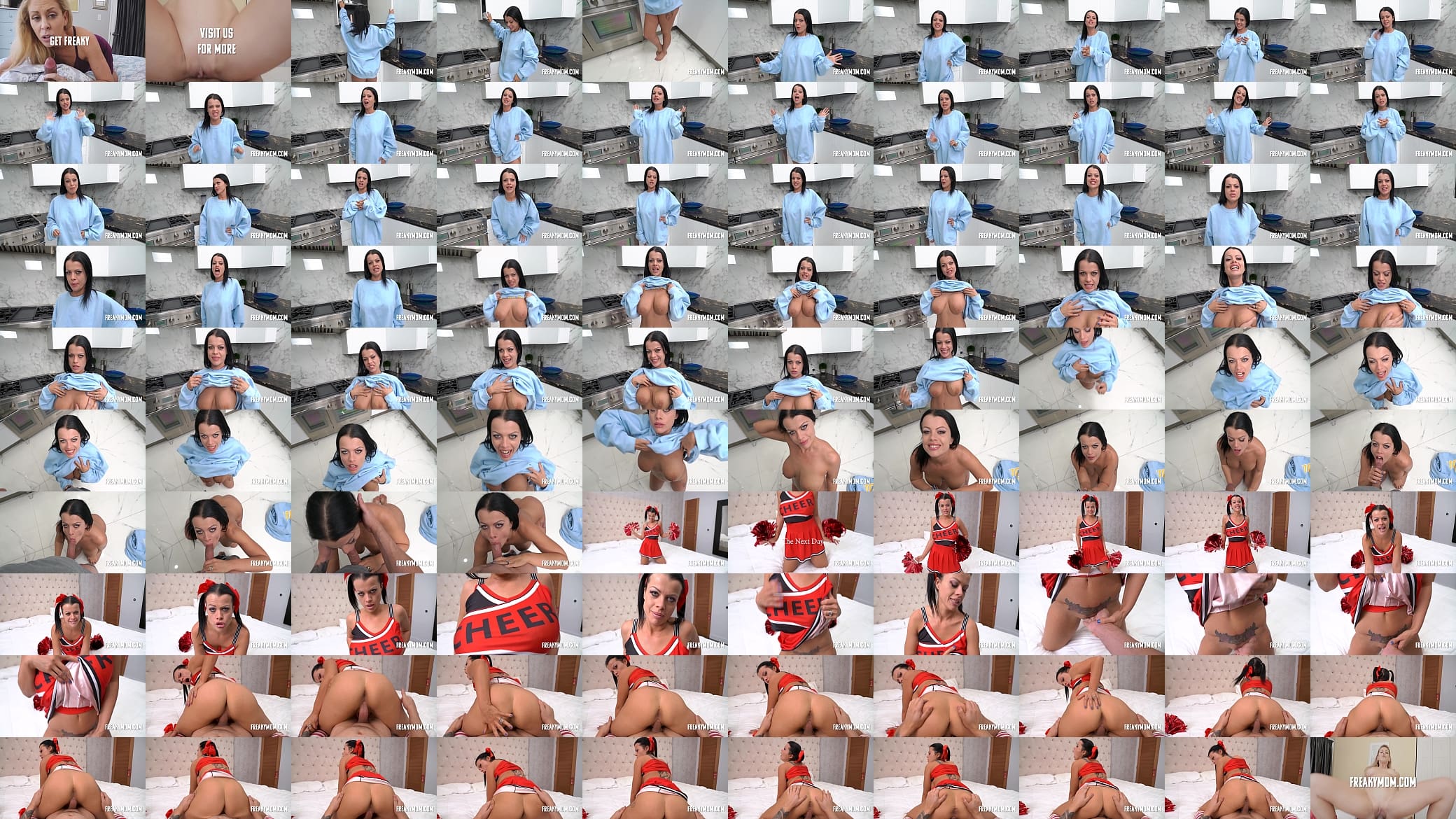 Truth Or Dare Full Experience (Stepmom Dresses As Cheerleader) 预览图