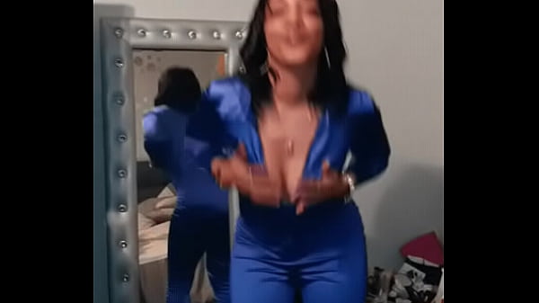 Maja shaking titties for white cock