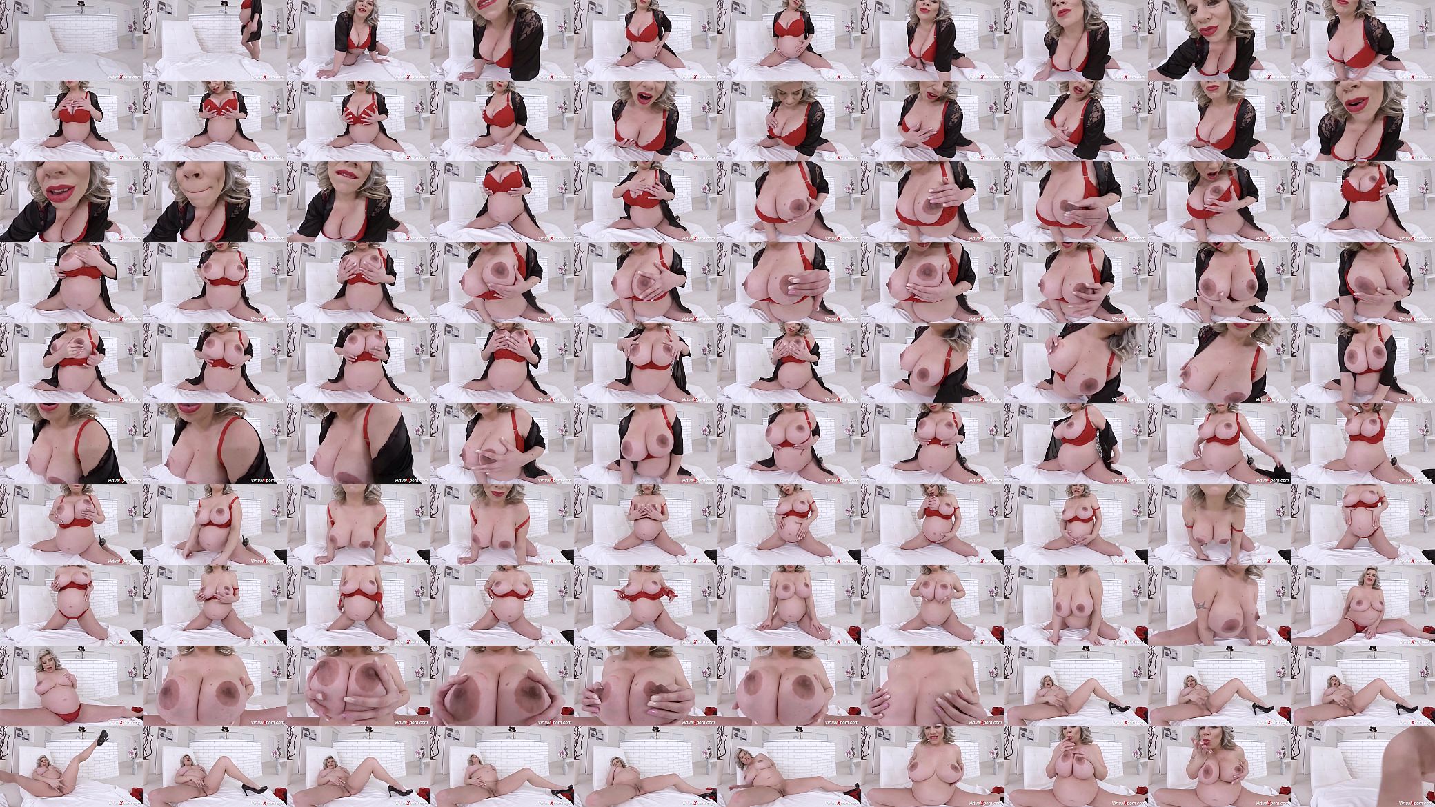 extreme pregnant Silvy Vee masturbating 预览图