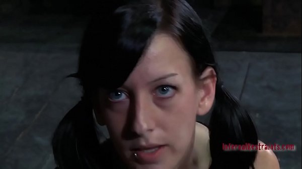 Bounded beauty is trickling juicy from her sexy t.