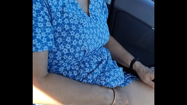 Someone's coming, public carpark wank