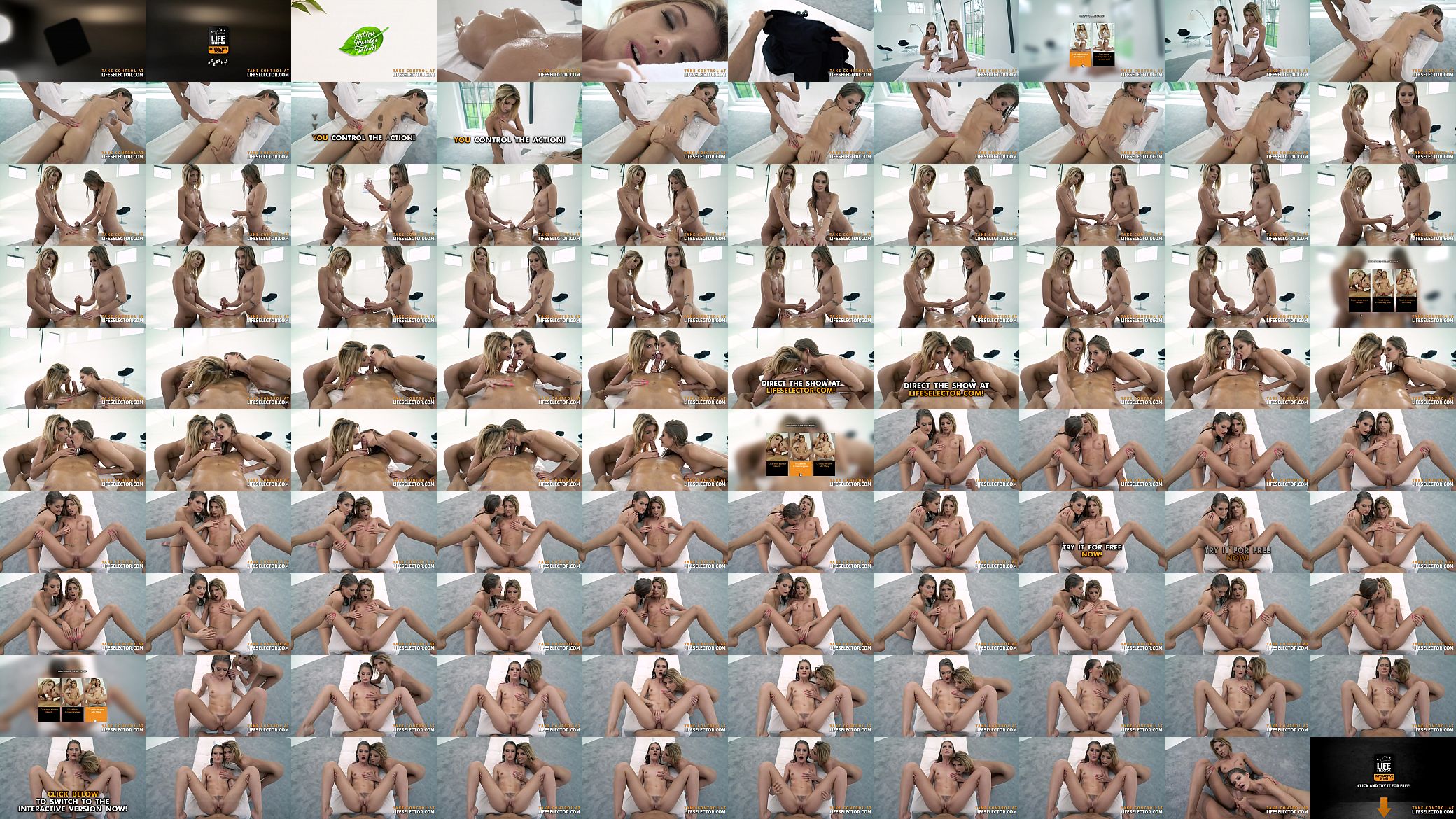 Massage Threesome with Thin Beauties 预览图