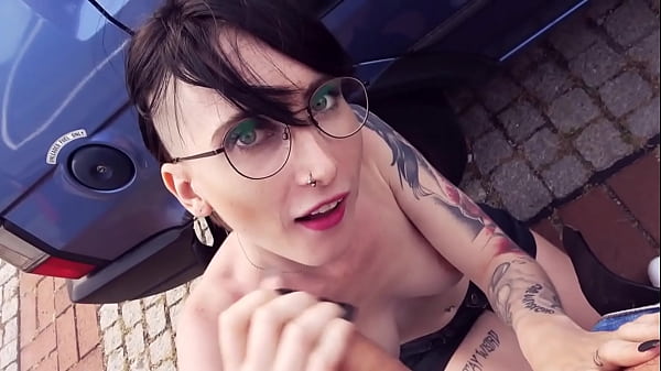 Risky Public Sex in The Middle of The City with Brunette Teen Babe