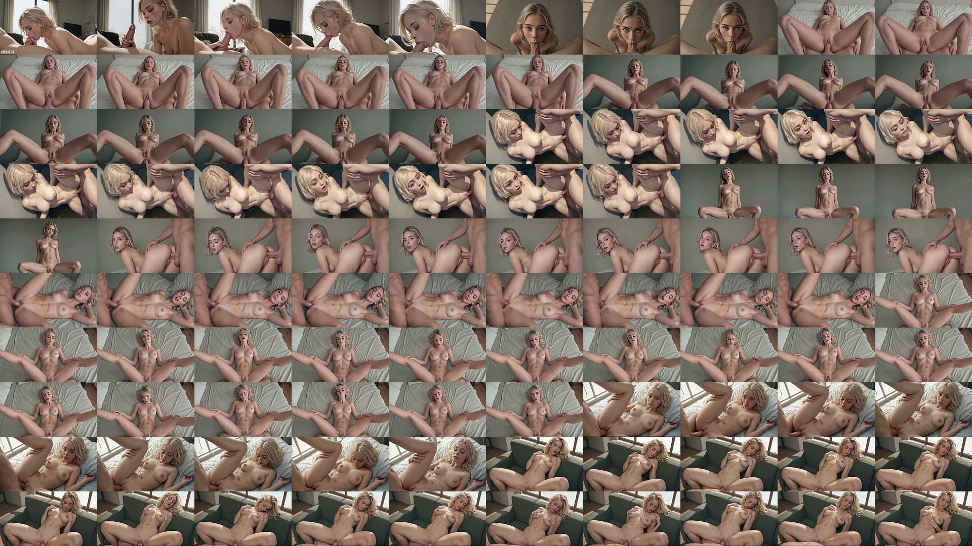Blue-eyed blonde is fucked in the living room (AI Generated) 预览图
