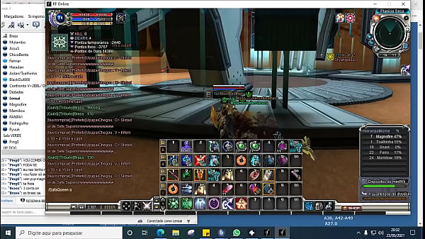 Novinho cu de pombo ficou embriagado e AFK em Sette Desert no RF Online - SkyangeLL