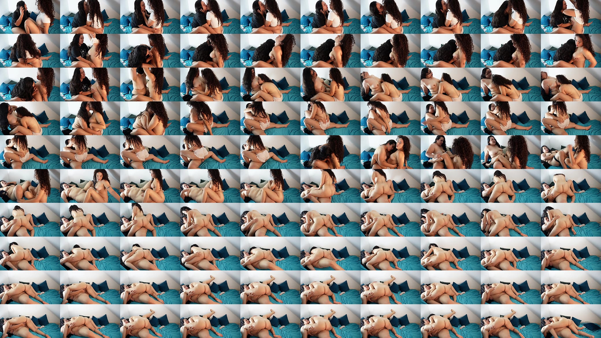 40 year old mature rubs her fat pussy with a girl lesbian orgasms 预览图