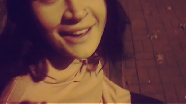 Risky blowjob to a stranger in a public
