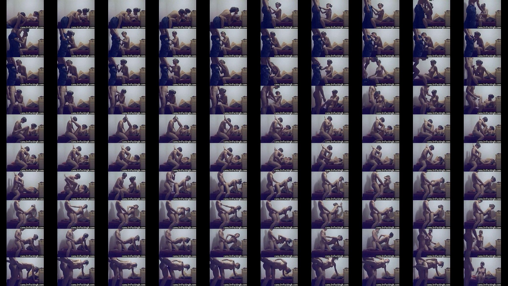 Amateur Couple Webcam Fucking 预览图