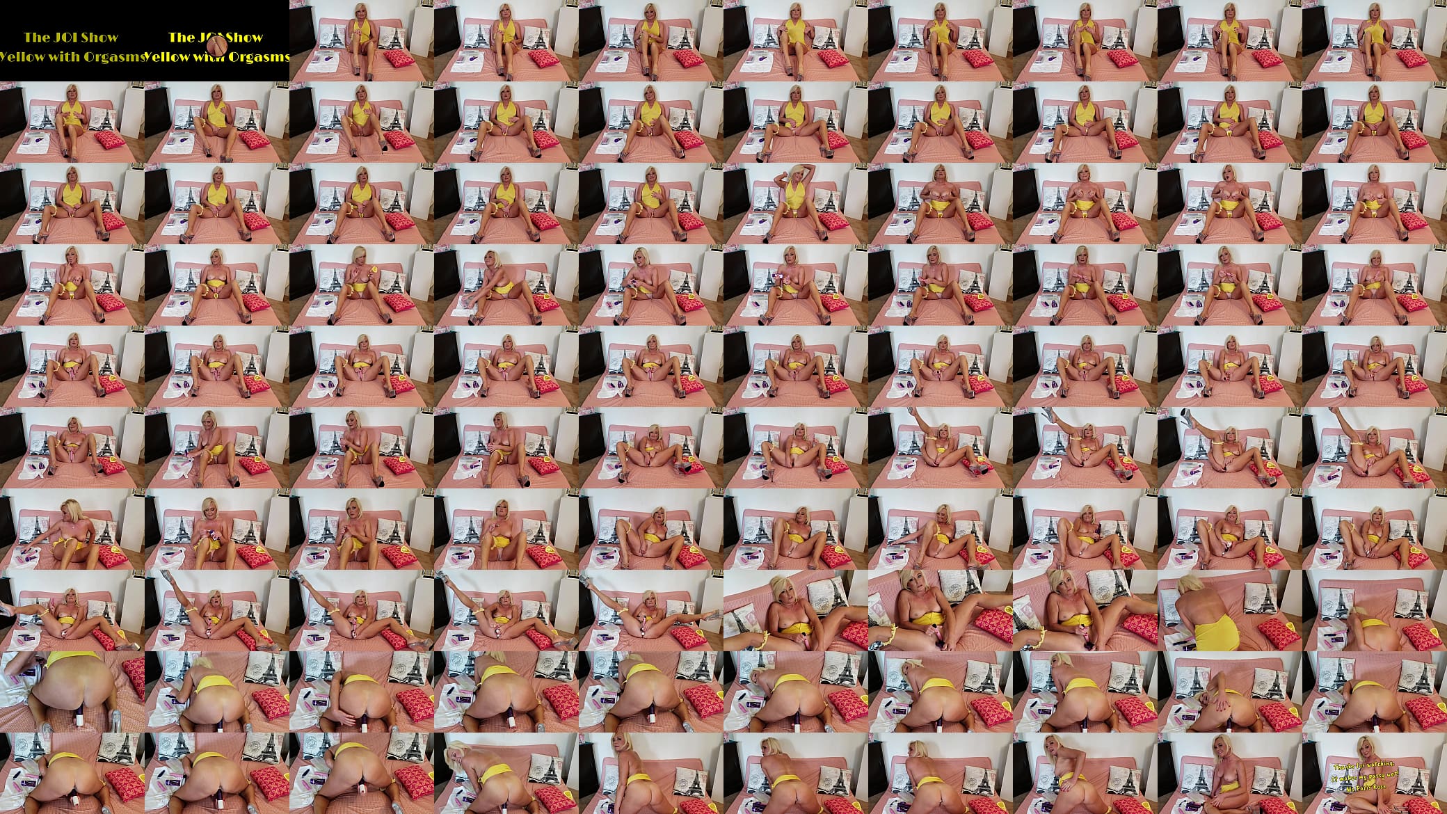The JOI Show Yellow with Orgasms 预览图