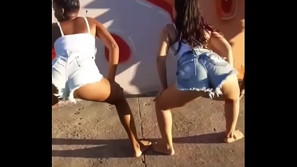 two naughty girls dancing funk
