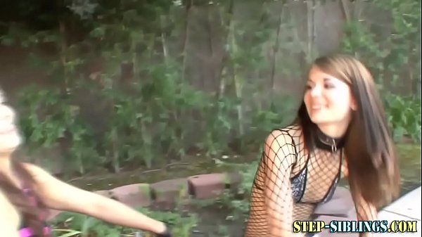 Amateur stepteen rubbing