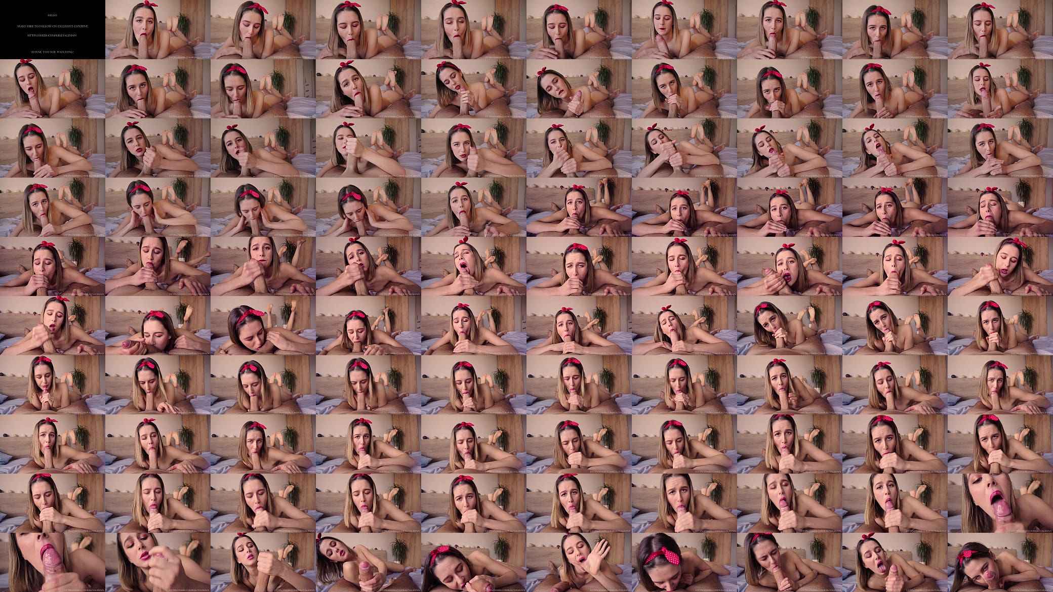 Pov Young Cute Girl Gets Multiple Double Oral Creampie! 4K 预览图