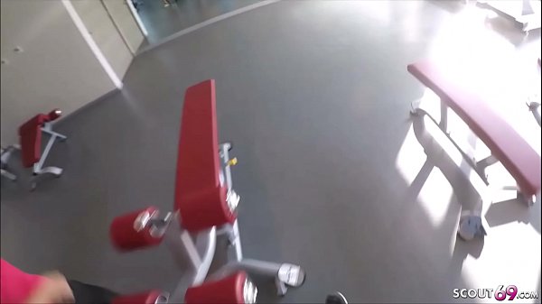 SKINNY GERMAN TEEN SEDUCE TO FUCK AFTER FITNESS AT MCFIT