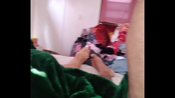 Esposa e eu e nosso quarto