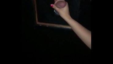 She said it was work, but I went to find a big-dicked guy at a swingers club - slutty married woman, lies to her cuckolded husband and goes to a swingers club to find a big dick to fuck.