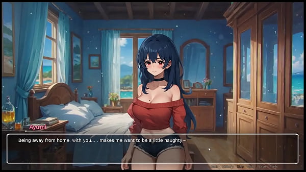 Bluring the walls [ ROMANCE Hentai Game ] Ep.4 EXHIBITIONIST GF CONFESS !